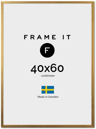 Ram London Guld 40x60
