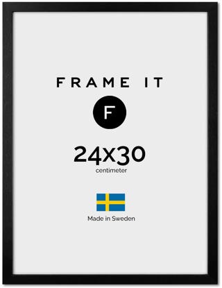 Ram London Svart 24x30