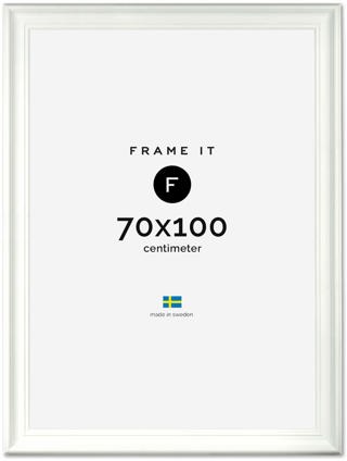Ram Stockholm Vit 70x100