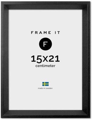 Ram Dubai Svart 15x21