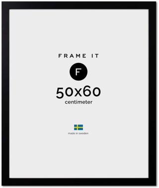 Ram Paris Svart 50x60