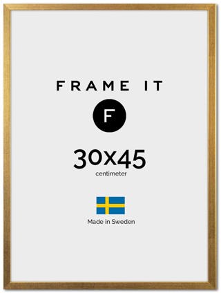 Ram London Guld 30x45
