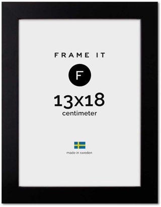Ram Paris Svart 13x18