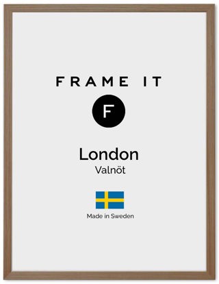 Ram London Valnöt 15x15