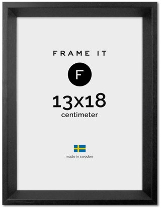 Ram Dubai Svart 13x18