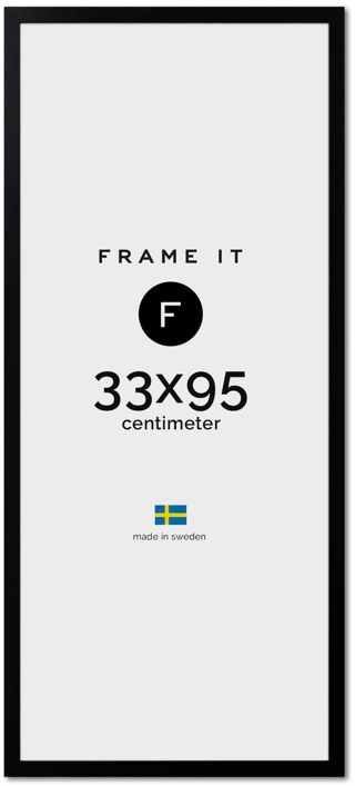 Ram Paris Svart 33x95