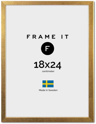 Ram London Guld 18x24